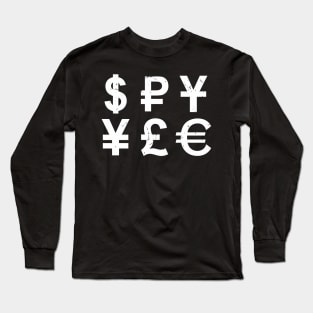 money symbol Long Sleeve T-Shirt